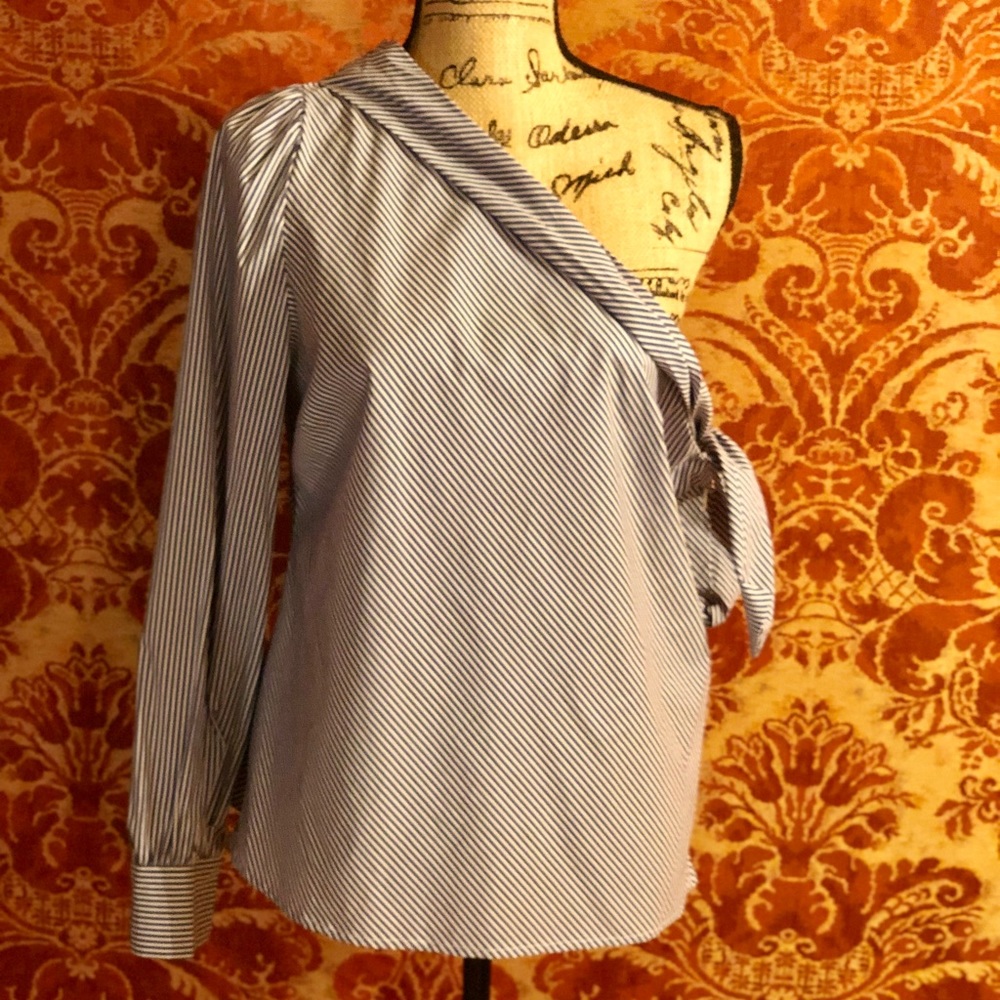 Sak’s Fifth Avenue Asymmetric Blouse